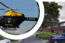 A police helicopter was called to Camborne Close