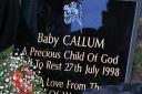 Residents rallied to fund a gravestone for Callum following his death