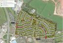 The proposed Mill Green Farm estate planned for Widnes. Image by Redrow from planning documents.