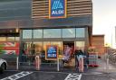 The new Aldi supermarket in Widnes welcomed its first shoppers this morning