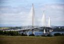 The new Forth Road bridge in Scotland