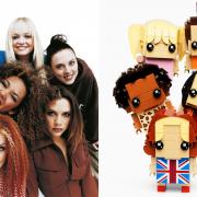 Real Spice Girls vs LEGO Spice Girls. Credit: Rankin/ LEGO