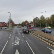 The crash occurred on Kingsway in Widnes