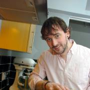 Toby Dunne prepares a tasty stir fry