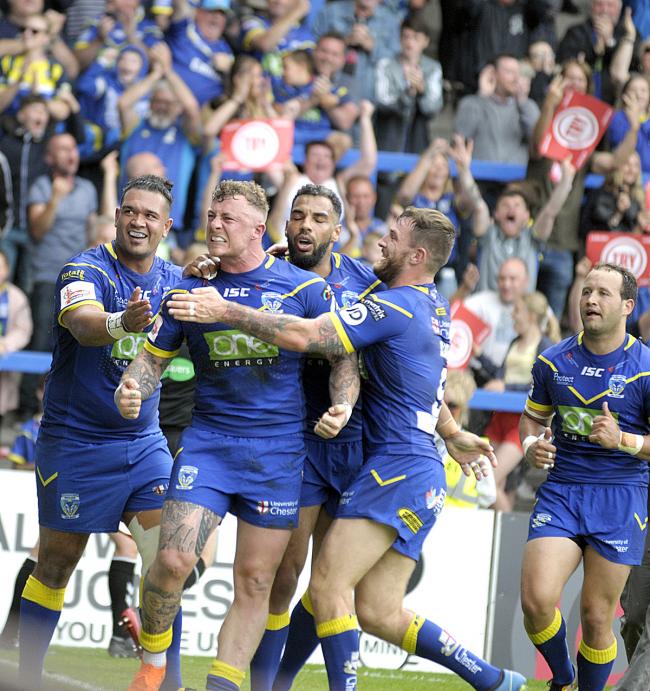 Warrington Wolves v Wigan Warriors. Pictures by Mike Boden