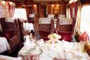Luxury train the Northern Belle to pick up Runcorn passengers on a red carpet