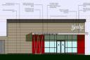 Design of the planned Wendy's in Widnes. Image from planning documents