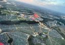 Amazing aerial pictures of the Creamfields festival