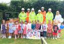 Children and staff at Preston Brook pre-school enjoyed their 'meet the roadworkers event' last month