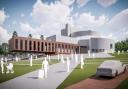 Artist impression of The Brindley expansion. Image courtesy of K2 Architects.