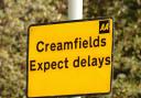 Heavy traffic builds up around town as campers leave Creamfields