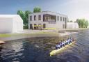 Artist impression of Runcorn Rowing Club's new boathouse. Images by RSK Group