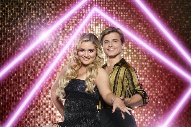 BBC handout photo of Tilly Ramsay and Nikita Kuzmin who have been paired together for this year's BBC1's Strictly Come Dancing. Credit: BBC/PA