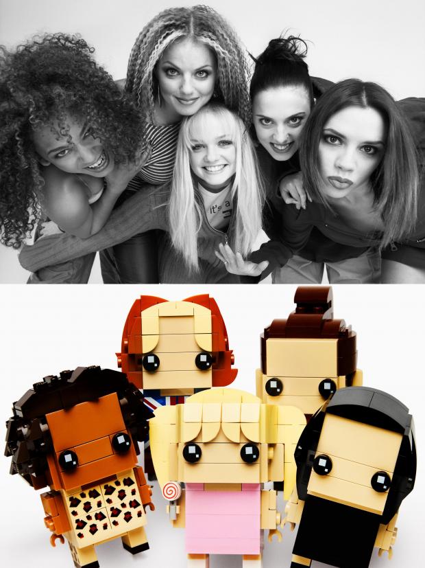 Runcorn and Widnes World: Real Spice Girls vs LEGO Spice Girls. Credit: Rankin/ LEGO