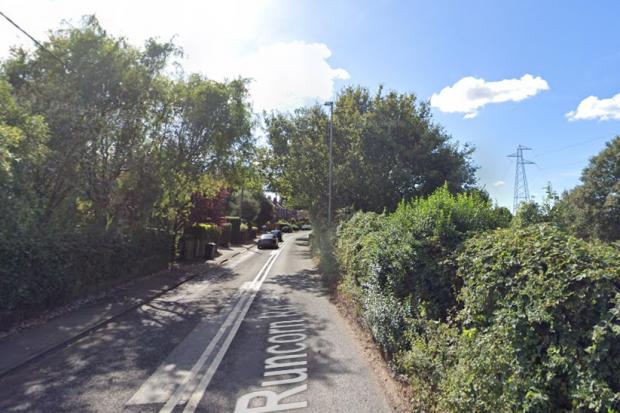 A section of Runcorn Road near to where the crash happened