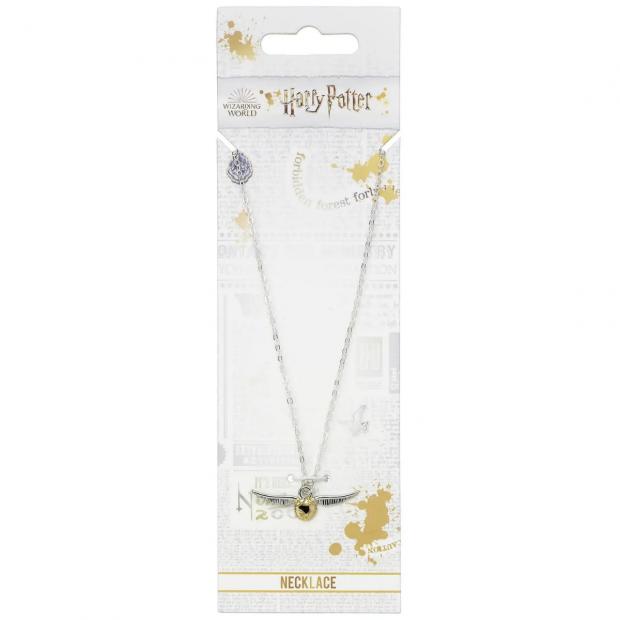 Runcorn and Widnes World: Harry Potter Golden Snitch Necklace (IWOOT)