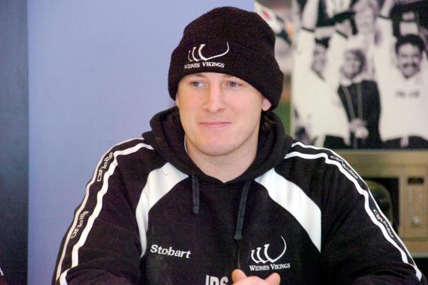 John Stankevitch during his time at Widnes Vikings