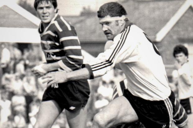 Glyn Shaw playing for Widnes. Picture: Glen Cameron