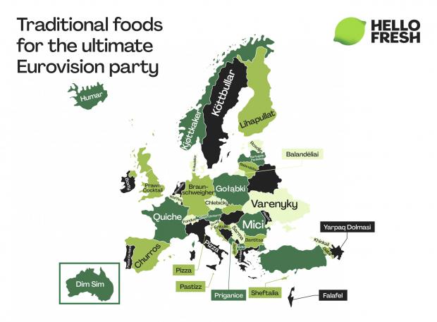 Runcorn and Widnes World: Traditional European foods by country from HelloFresh. Credit: HelloFresh