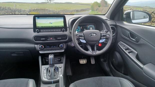 Runcorn and Widnes World: The Kona N's sporty interior is also appealing 
