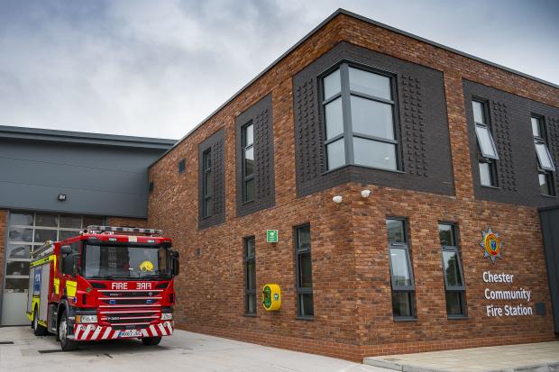 The council is eyeing surplus land near the brand new Chester Fire Station.