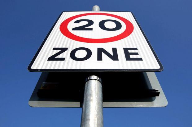 New 20mph speed limits were introduced in over 200 areas over the four years.