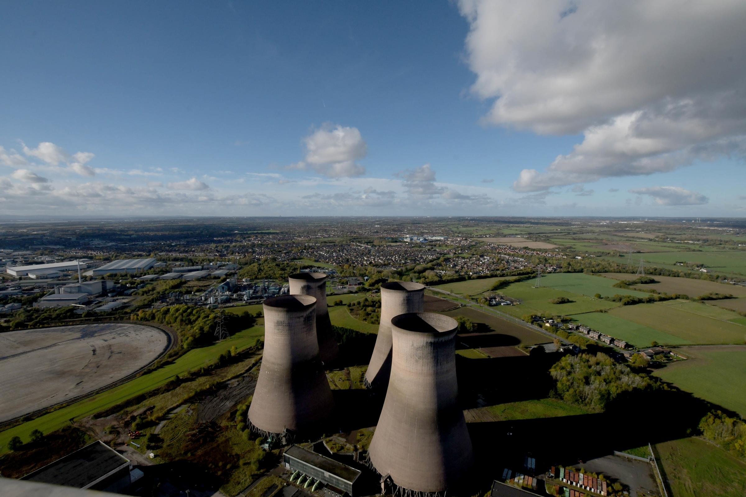 Photos from the top of Fiddlers Ferry show stunning views of Widnes and Runcorn. Pictures: Dave Gillespie