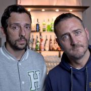 Will Mellor and Ralf Little are taking their podcast Two Pints on the road in 2022