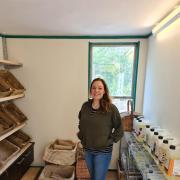 Owner Nicola Inman in the new store