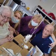 Widnes Hall Care Home put on a celebration for Dennis and Nancy's 72nd wedding anniversary.
Picture from: Widnes Hall Care Home