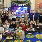 St Gerard's Catholic Primary & Nursery School donate food supplies to Widnes food bank and raise awareness of the growing rate of child poverty in Halton area.