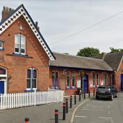 The incident occurred at Widnes railway station