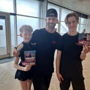 Two OBA students secured places at a professional dance programme during a group visit to Move IT event in London