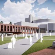 Artist impression of The Brindley expansion. Image courtesy of K2 Architects.