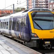 A Northern train hit a chair between Warrington and Widnes