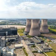 The iconic cooling towers at Fiddler's Ferry power station in Cuerdley