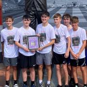 Five Wade Deacon pupils ran 11 miles in honour of their friend who lost his battle to brain cancer in June