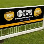 The food was delivered by Widnes Eats