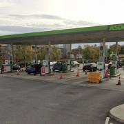 The Asda petrol station in Runcorn