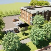 The proposed new apartment block in Murdishaw, Runcorn