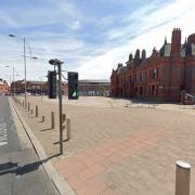 A stabbing was reported on Victoria Square in Widnes on New Year's Day