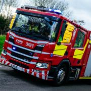 One fire engine responded to reports of a woodland fire at 20.33pm on Saturday, April 20