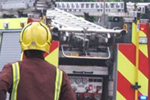 Catering van destroyed in Runcorn blaze